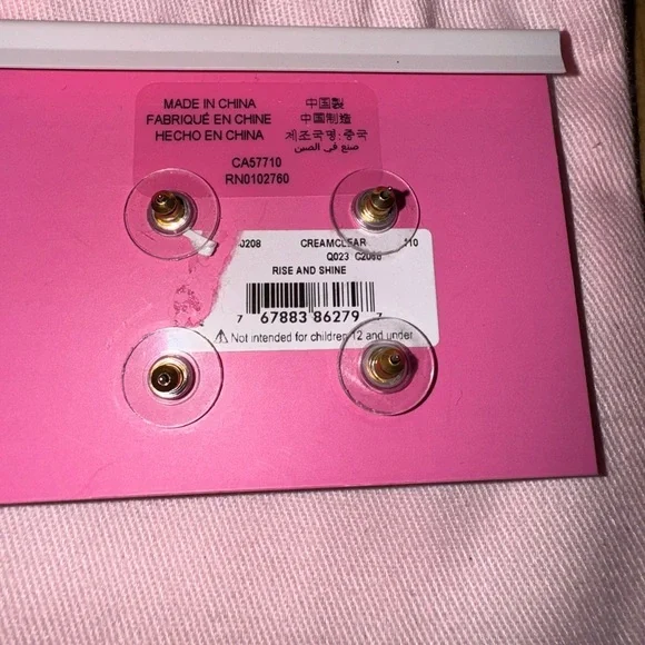 Kate Spade Gold and Pearl Earrings Set - Picture 4 of 4